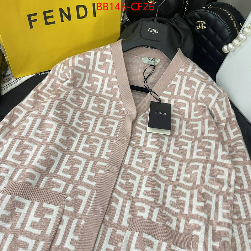 Clothing-Fendi,where can you buy a replica , ID: CF26,$: 145USD