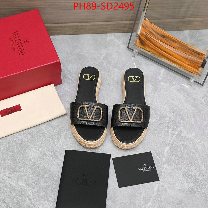 Women Shoes-Valentino,high quality designer replica , ID: SD2495,$: 89USD