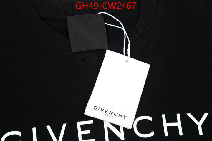 Clothing-Givenchy,buy best quality replica ,ID: CW2467,$: 49USD