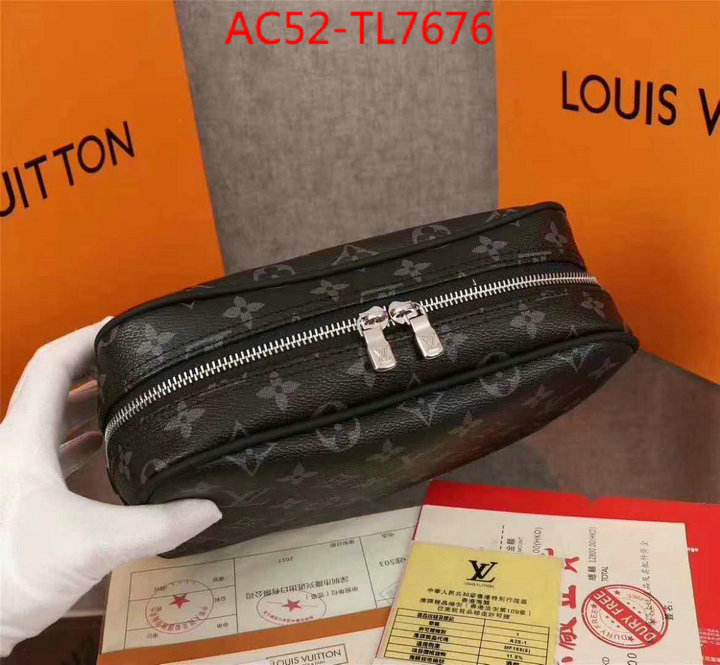 LV Bags(4A)-Wallet,ID: TL7676,$: 52USD