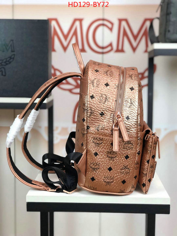 MCM Bags(TOP)-Backpack-,ID: BY72,$:129USD