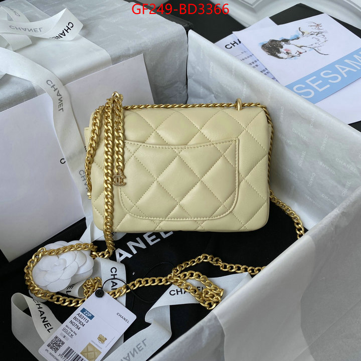 Chanel Bags(TOP)-Diagonal-,ID: BD3366,$: 249USD