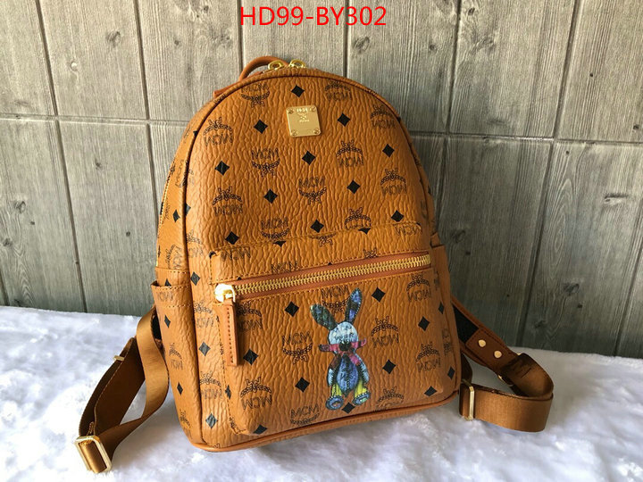 MCM Bags(TOP)-Backpack-,ID: BY302,$:99USD