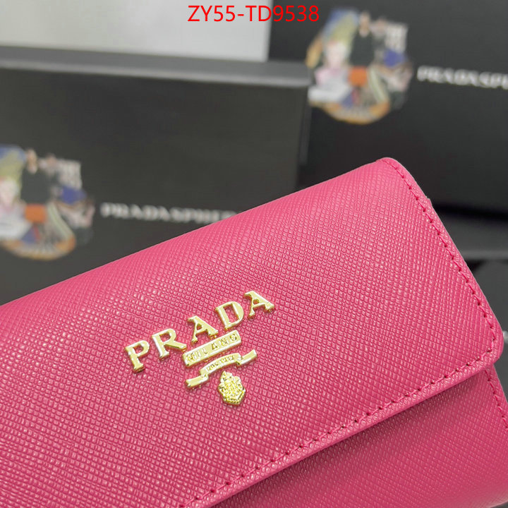 Prada Bags(4A)-Wallet,the best quality replica ,ID: TD9538,$: 55USD