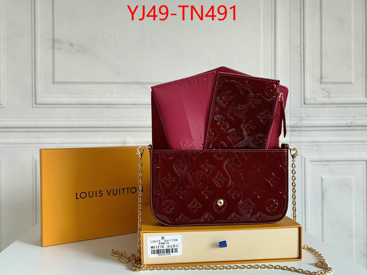 LV Bags(4A)-Wallet,ID: TN491,$: 49USD