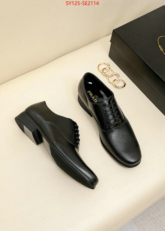 Men Shoes-Prada,aaaaa+ replica designer , ID: SE2114,$: 125USD