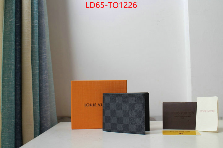 LV Bags(4A)-Wallet,flawless ,ID: TO1226,$: 65USD