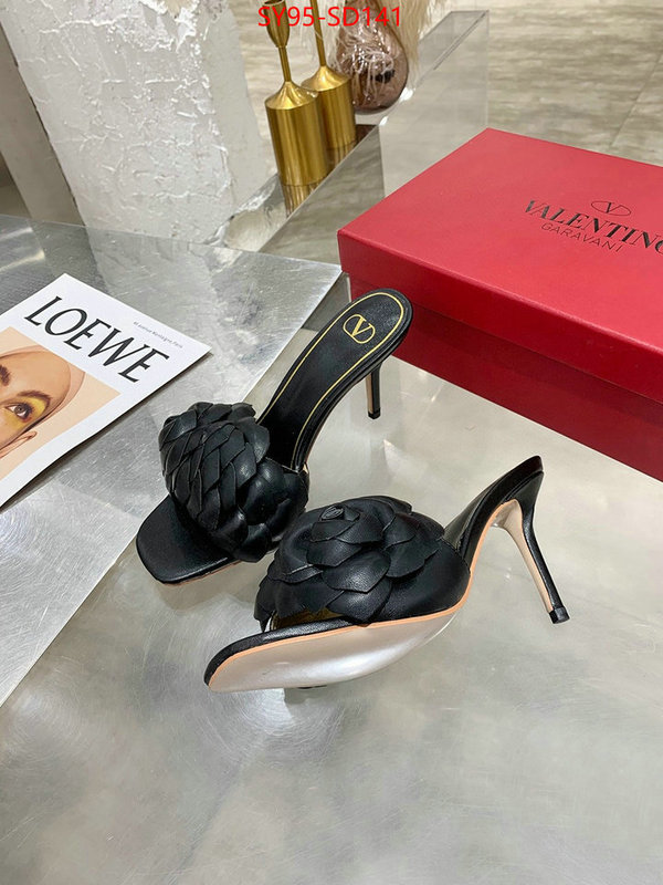 Women Shoes-Valentino,how to find designer replica , ID: SD141,$: 95USD