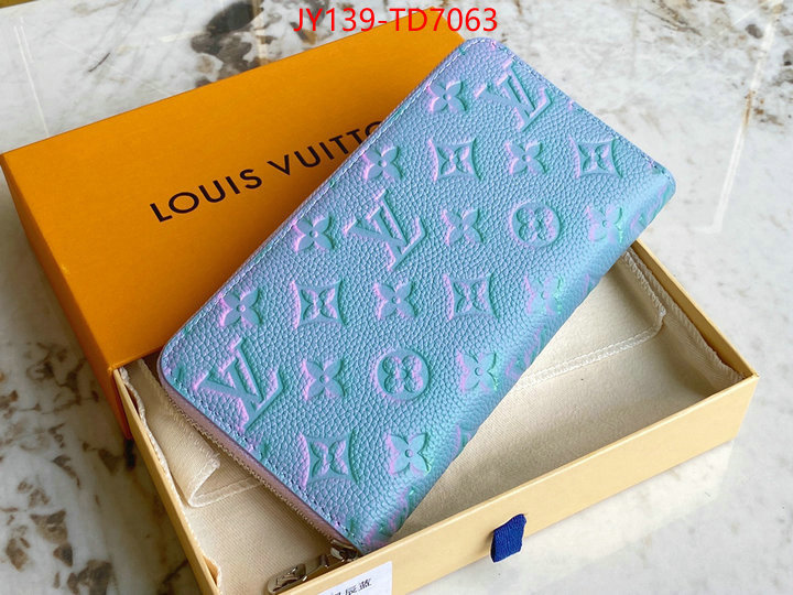 LV Bags(TOP)-Wallet,ID: TD7063,$: 139USD