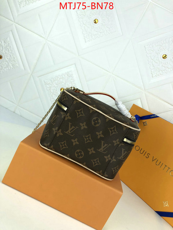 LV Bags(4A)-Vanity Bag-,best capucines replica ,ID: BN78,$: 75USD