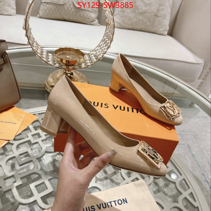 Women Shoes-LV,replcia cheap from china , ID: SW3885,$: 129USD