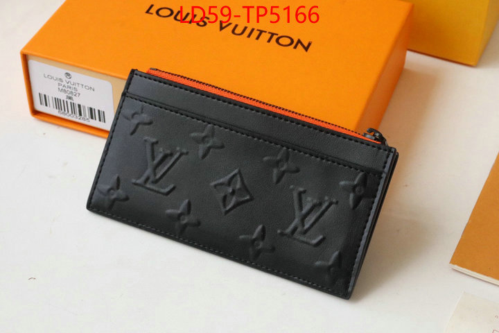 LV Bags(TOP)-Wallet,ID: TP5166,$: 59USD