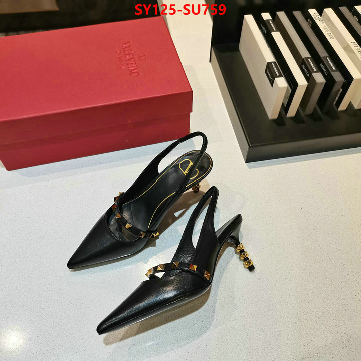 Women Shoes-Valentino,perfect replica , ID: SU759,$: 125USD