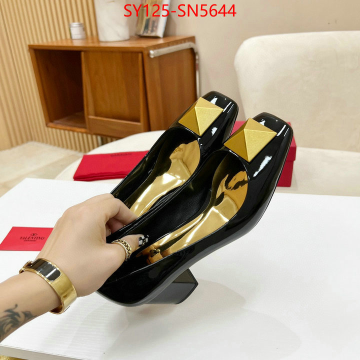 Women Shoes-Valentino,what's the best place to buy replica , ID: SN5644,$: 125USD