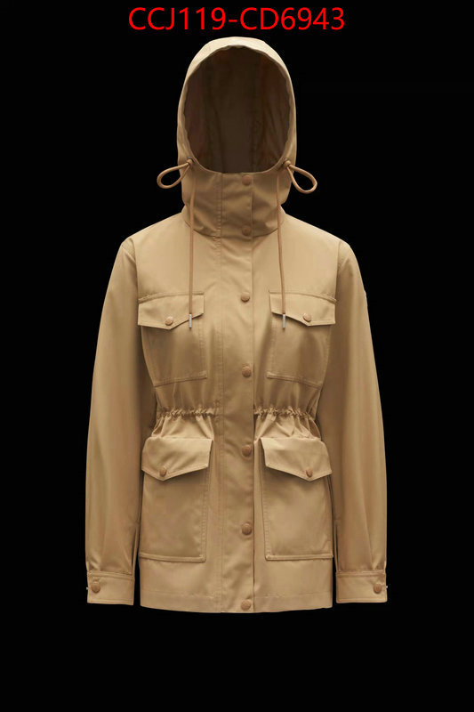 Clothing-Moncler,designer fashion replica , ID: CD6943,$: 119USD