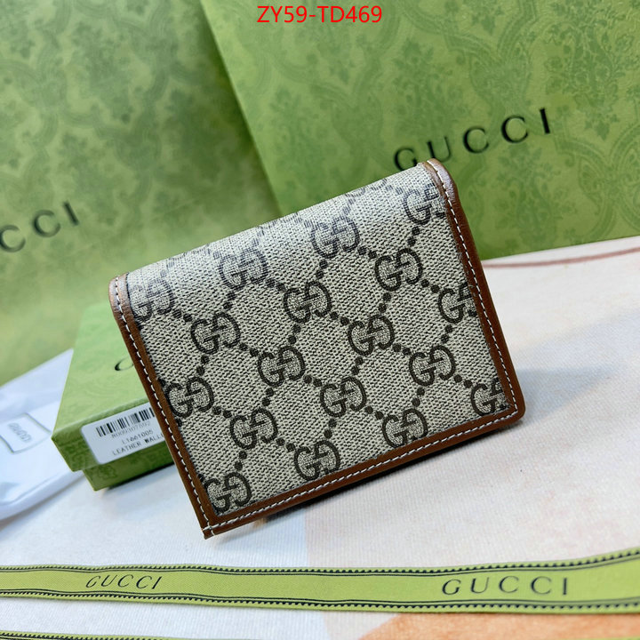 Gucci Bags(4A)-Wallet-,ID: TD469,$: 59USD