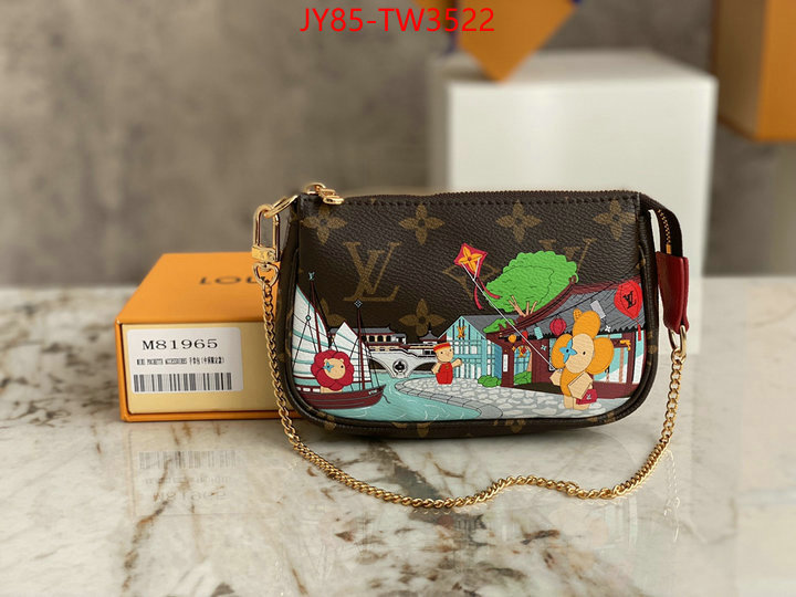 LV Bags(TOP)-Wallet,ID: TW3522,$: 85USD