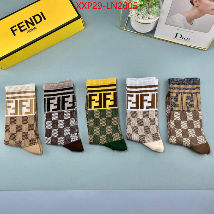 Sock-Fendi,best knockoff , ID: LN2605,$: 29USD