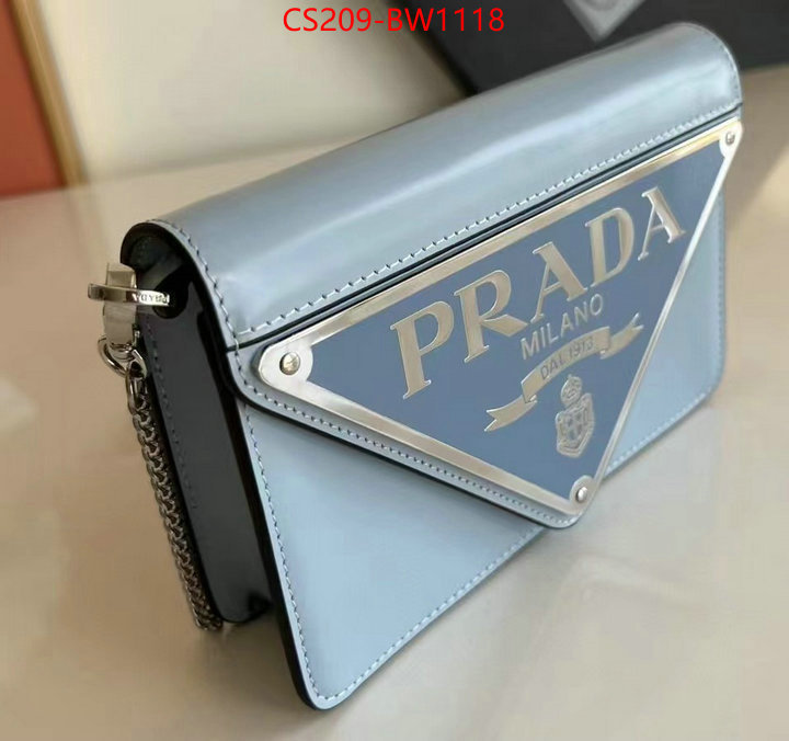 Prada Bags(TOP)-Diagonal-,ID: BW1118,$: 209USD