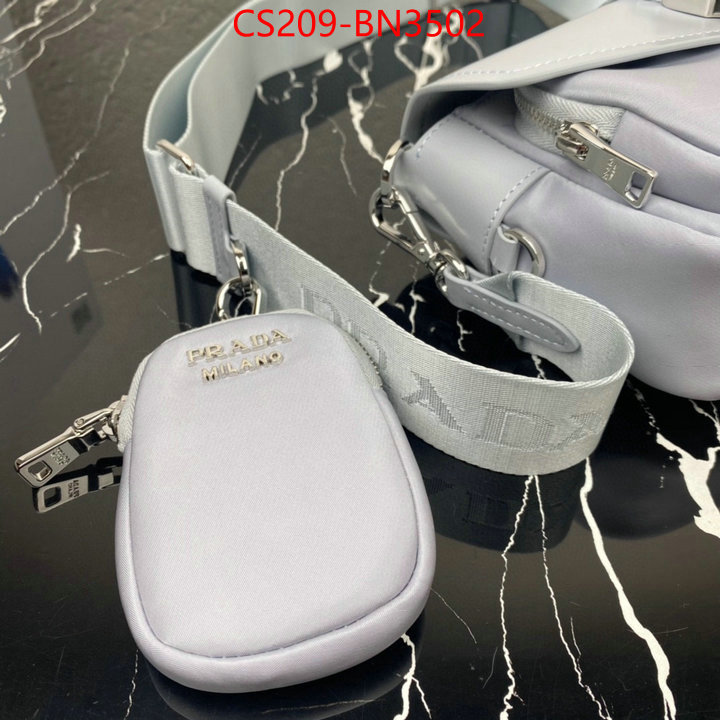 Prada Bags(TOP)-Diagonal-,ID: BN3502,$: 209USD