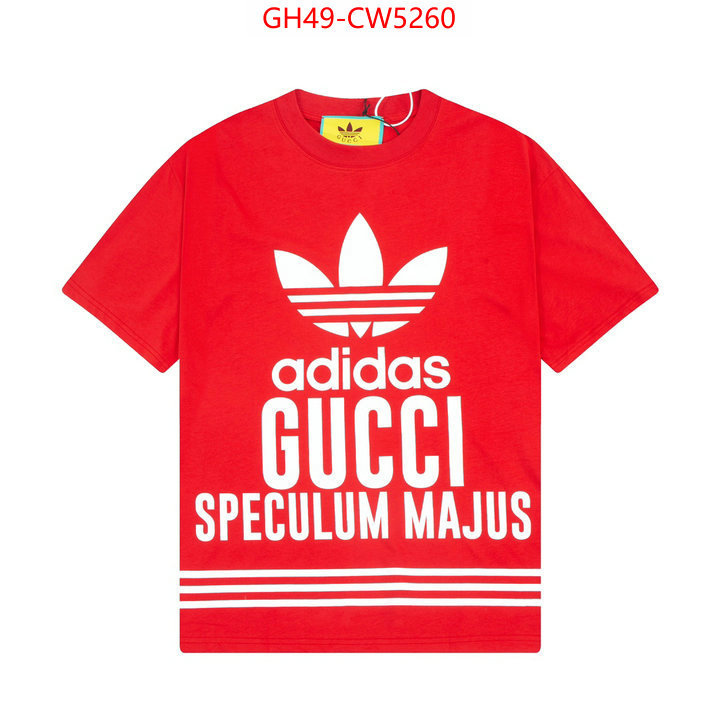 Clothing-Gucci,perfect replica , ID: CW5260,$: 49USD