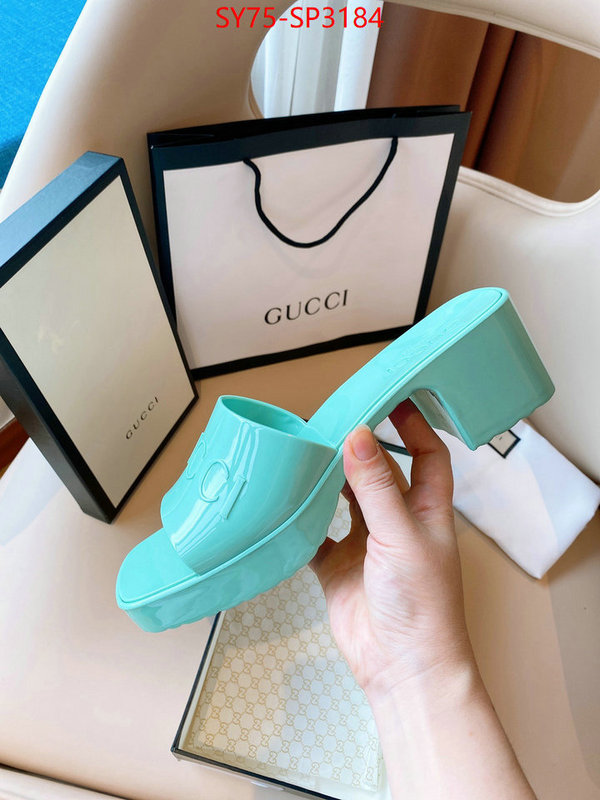 Women Shoes-Gucci,aaaaa+ quality replica , ID: SP3184,$: 75USD