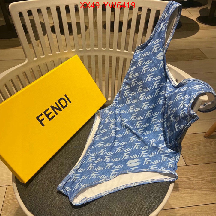 Swimsuit-Fendi,buy sell , ID: YW6419,$: 49USD