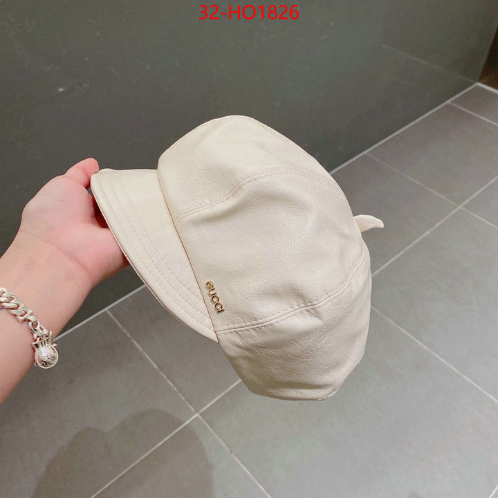 Cap (Hat)-Gucci,high quality 1:1 replica , ID: HO1826,$: 32USD