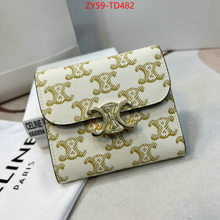 CELINE Bags(4A)-Wallet,mirror quality ,ID: TD482,$: 59USD