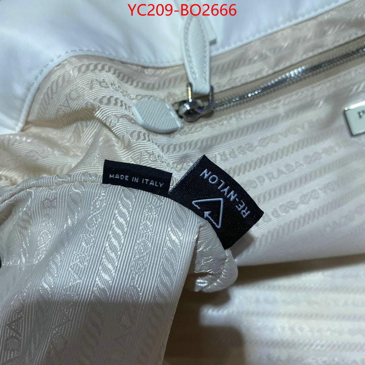 Prada Bags(TOP)-Handbag-,ID: BO2666,$: 209USD