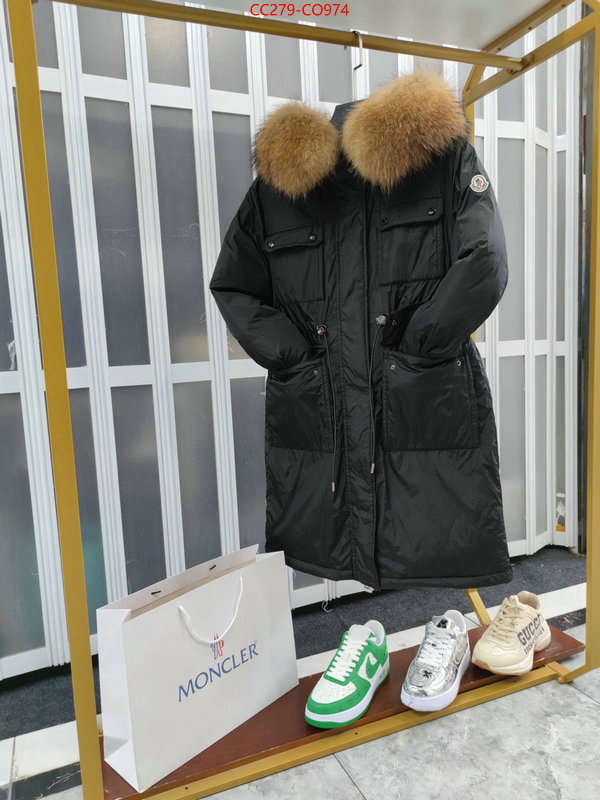 Down jacket Women-Moncler,hot sale , ID: CO974,$: 279USD