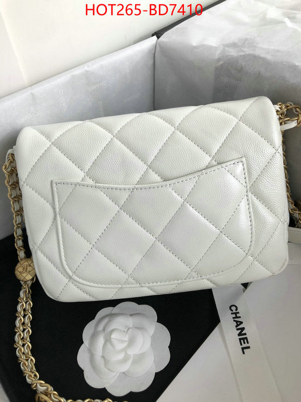 Chanel Bags(TOP)-Diagonal-,ID: BD7410,$: 265USD