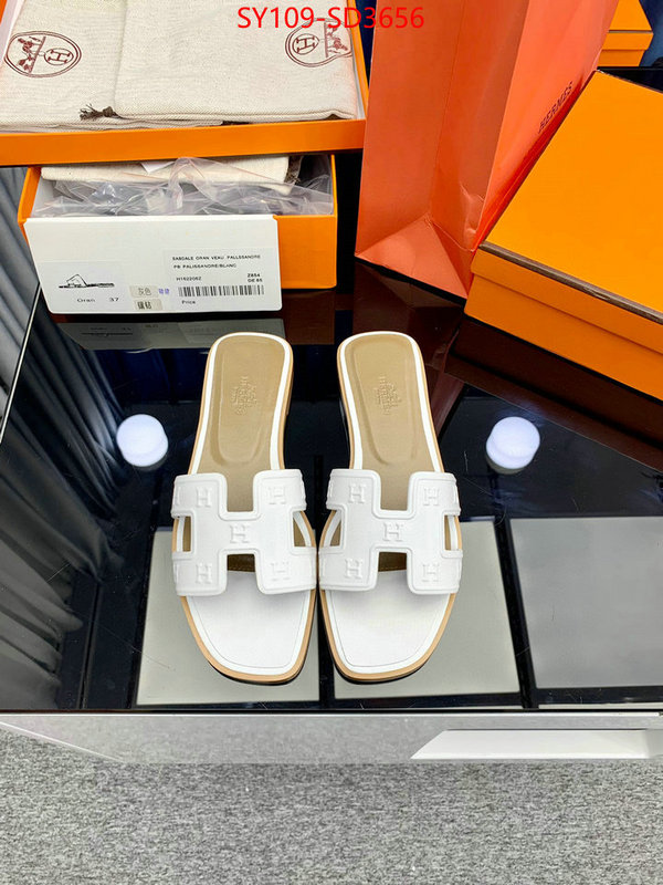 Women Shoes-Hermes,fake aaaaa , ID: SD3656,$: 109USD