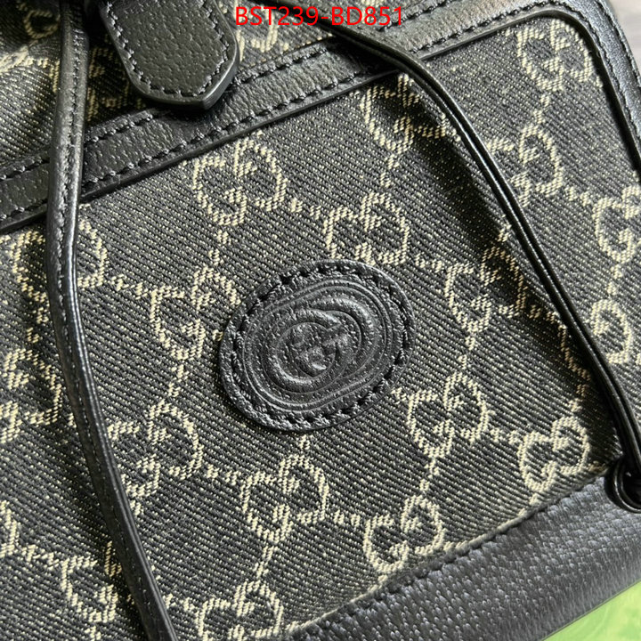 Gucci Bags(TOP)-Backpack-,top quality replica ,ID: BD851,$: 239USD