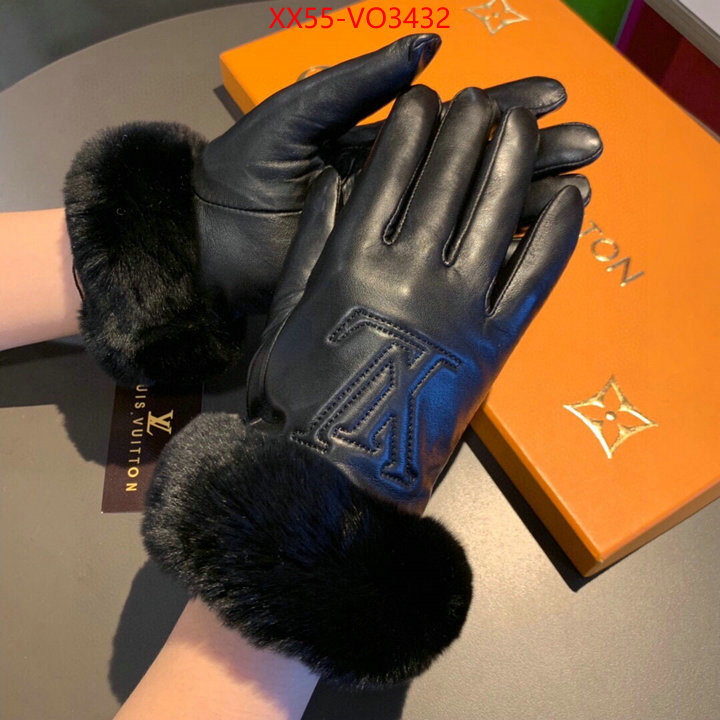 Gloves-LV,fashion designer , ID: VO3432,$: 55USD