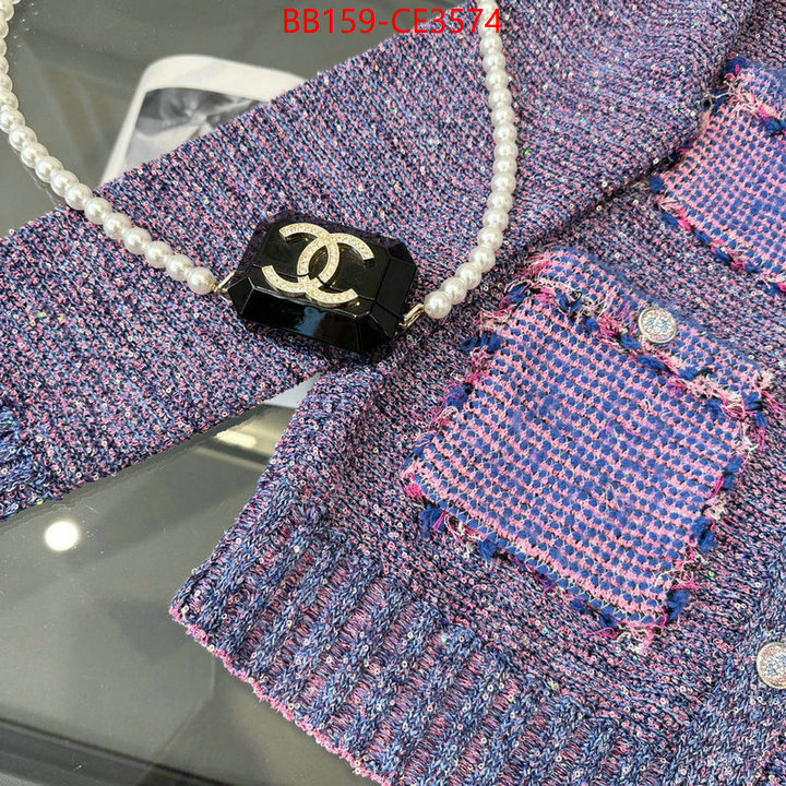 Clothing-Chanel,replica aaaaa+ designer , ID: CE3574,$: 159USD