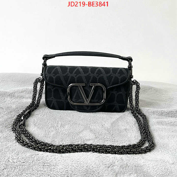 Valentino Bags (TOP)-LOC-V Logo ,top perfect fake ,ID: BE3841,$: 219USD