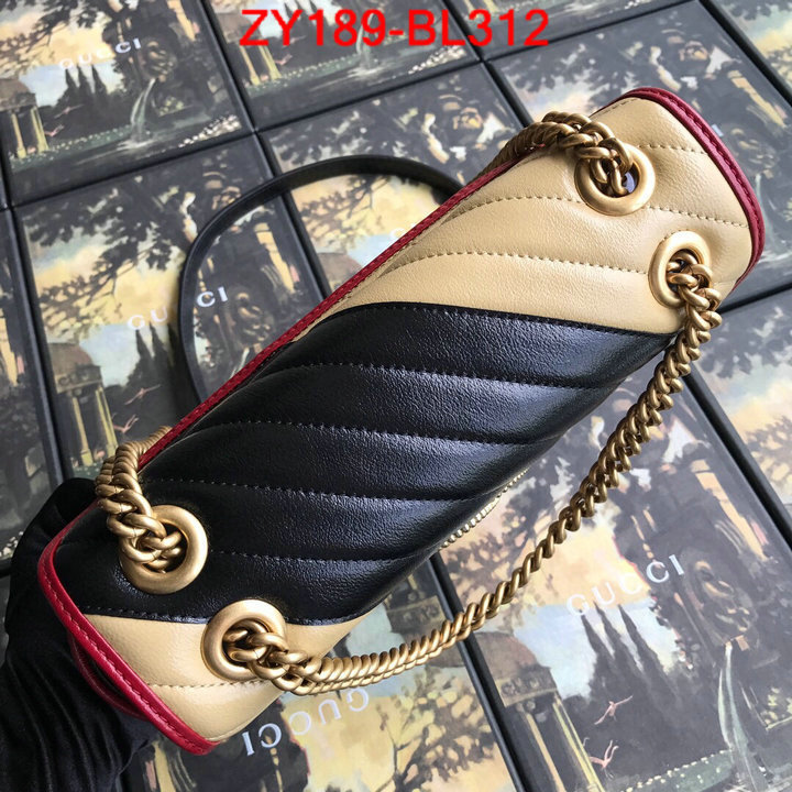 Gucci Bags(TOP)-Marmont,ID: BL312,$:189USD