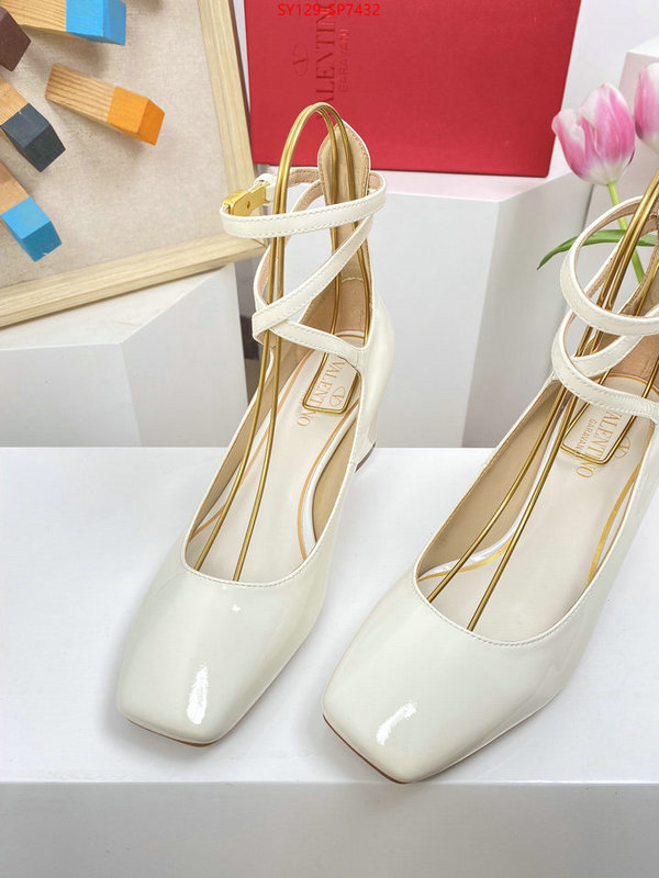 Women Shoes-Valentino,top quality designer replica , ID: SP7432,$: 129USD