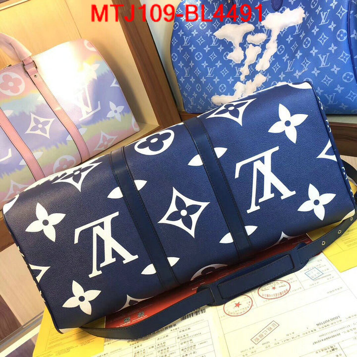 LV Bags(4A)-Keepall BandouliRe 45-50-,is it ok to buy replica ,ID: BL4491,$: 109USD