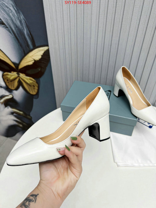 Women Shoes-Prada,the highest quality fake , ID: SE4089,$: 119USD