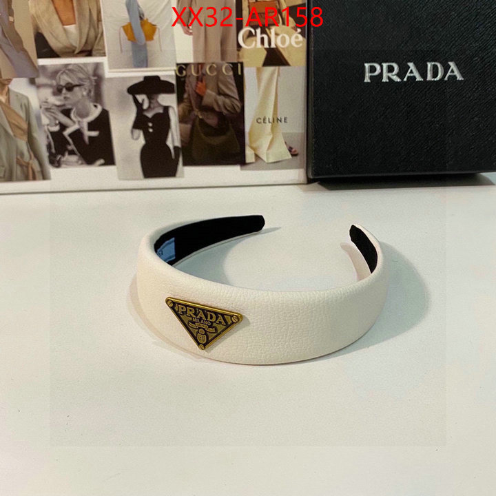 Hair band-Prada,mirror copy luxury , ID: AR158,$: 32USD