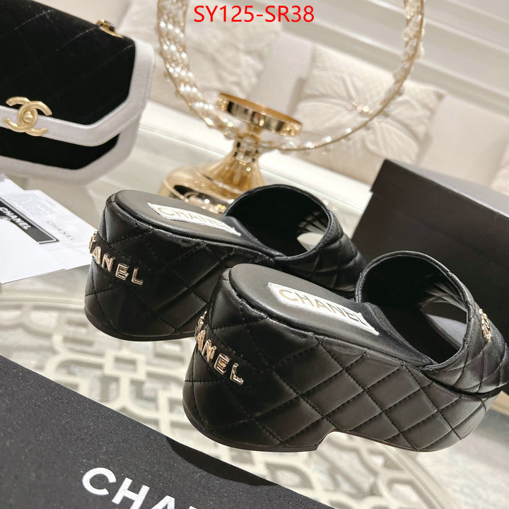 Women Shoes-Chanel,fake cheap best online , ID:SR38,$: 125USD