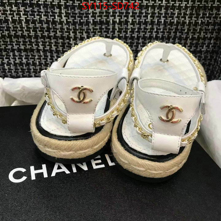 Women Shoes-Chanel,where quality designer replica , ID: SD742,$: 115USD