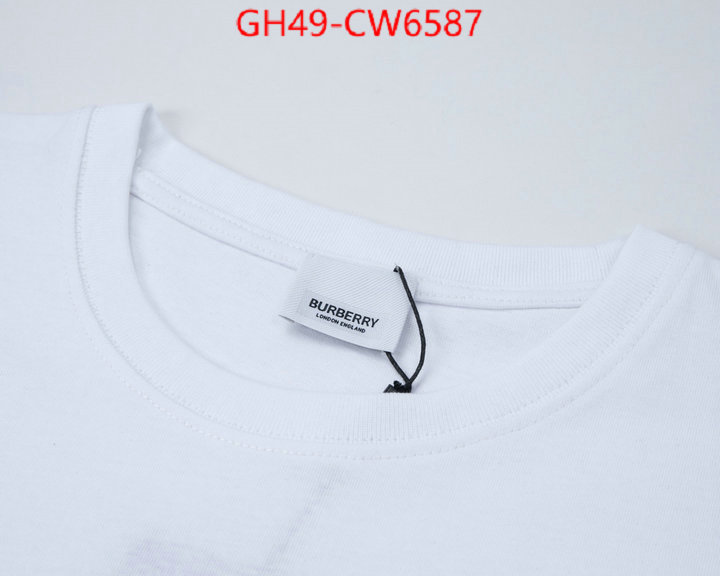 Clothing-Burberry,designer 1:1 replica , ID: CW6587,$: 49USD