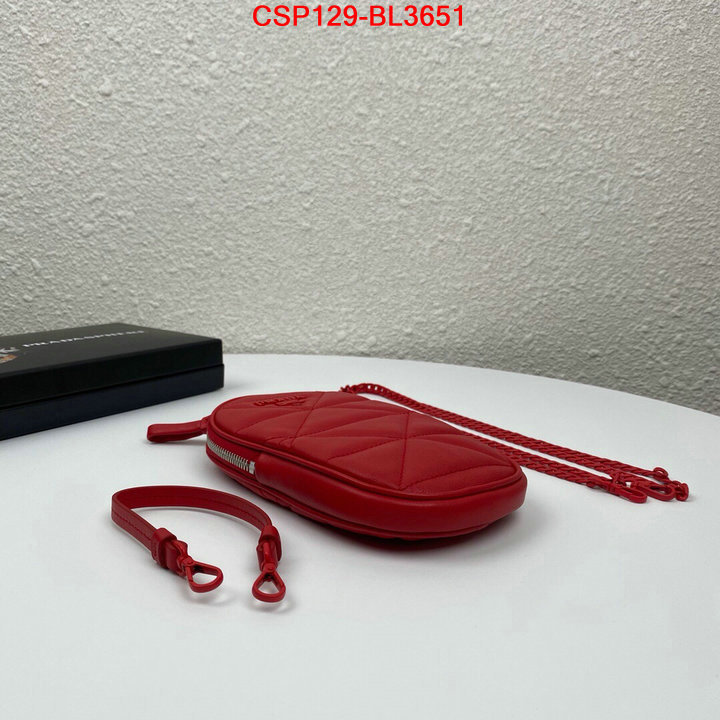 Prada Bags(TOP)-Diagonal-,ID: BL3651,$: 129USD