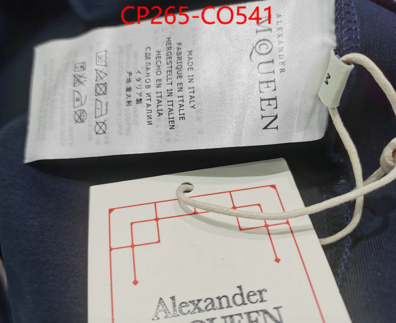 Clothing-Alexander Mcqueen,the best quality replica , ID: CO541,$: 265USD