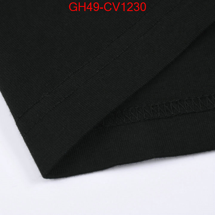 Clothing-Gucci,the best quality replica , ID: CV1230,$: 49USD