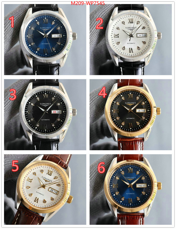 Watch (TOP)-Longines,the highest quality fake , ID: WP7545,$: 209USD