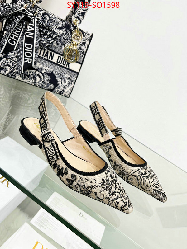 Women Shoes-Dior,best luxury replica , ID: SO1598,$: 119USD